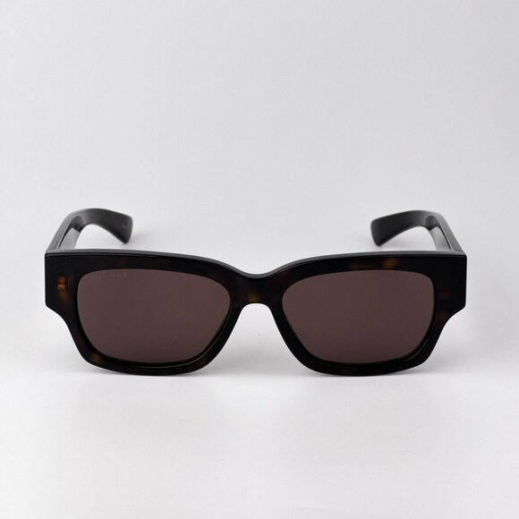 Gucci GG1794S Sunglasses – Havana Square Frame with Brown Lenses | Model GG1794S - Picture 1 of 10